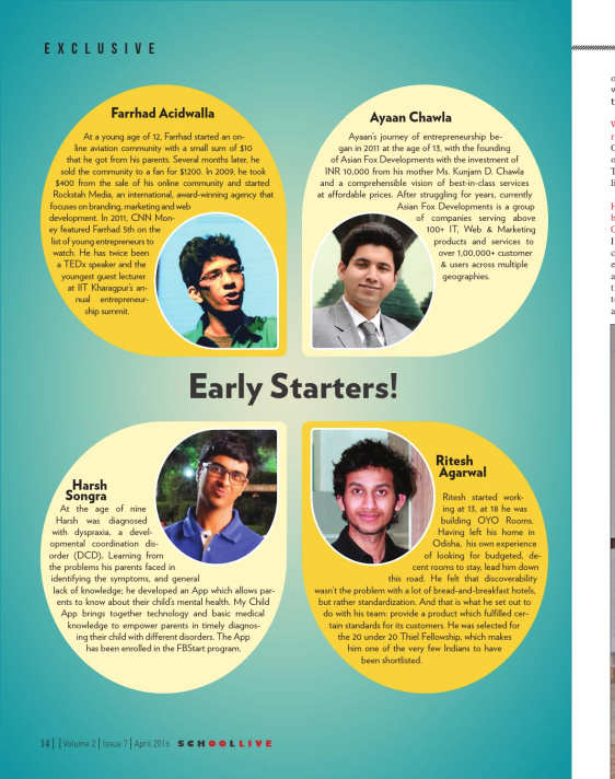 Ayaan Chawla-School-LIVE-Magazine-Richa-Anirudh-Amitabh-Bachchan