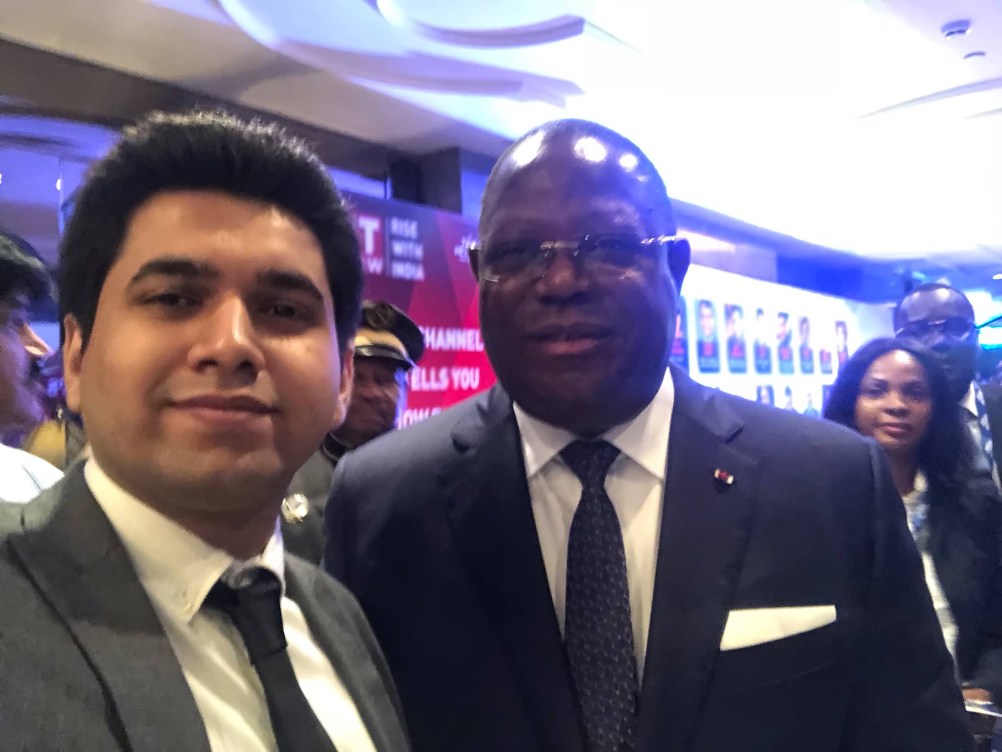Hon'ble Emmanuel Issoze-Ngondet, Prime Minister of Gabon